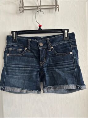 American Eagle Outfitters Dark Blue Women’s Jean Shorts
